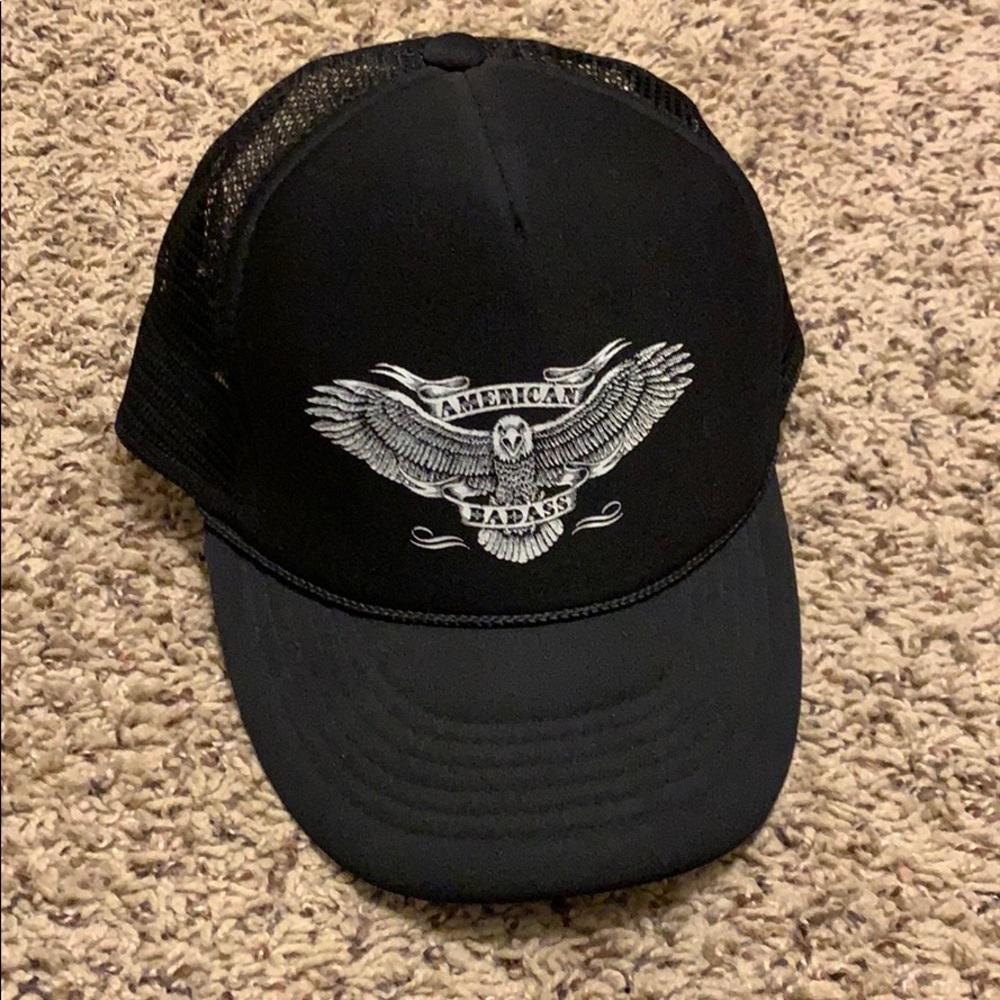 Kid Rock American Bad A$$ Trucker Hat RARE